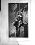 Old Galerie Contemporaine 1877 Baschet Glaize Fugitifs Escape Sketch Victorian