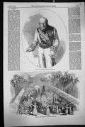 Old 1852 Captain-General Castanos Duke Baylen Festival Perahera Ceylo Victorian
