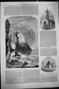 Old 1860 Botallack Mine Cornwall Protestant Church Lucerne King Richa Victorian