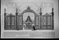 Old 1862 International Exhibition Coalbrookdale Gates Court Architect Victorian