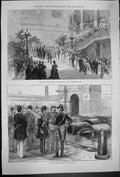 Old 1873 Shah Duchess Sutherland Hall Stafford House Woolwich Infants Victorian