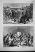 Old 1873 Modoc Indian War Lava Beds Oregon Spain Carlist Prisoners Al Victorian