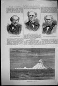 Old 1878 Jan Mayen Island Arctic Bishop Mackenzie Harkness Thomas Bid Victorian