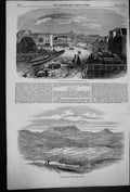 Old 1853 Auckland New Zealand View City Pietermaritzburg Capital Nata Victorian