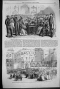Old 1860 Medals Garibaldi Veterans Royal Palace Naples Annexation Que Victorian