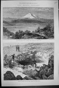 Old 1873 Modoc Indians Mount Shasta Siskiyou California Captain Jack Victorian