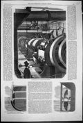 Old 1861 Engines Her Majesty'S Steam-Frigate Ship Warrior Section Bow Victorian