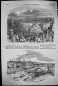 Old 1849 Procession Opening Coal Exchange Waterloo Bridge Southwark L Victorian
