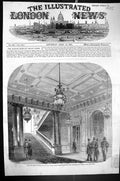Old 1857 Hall Staircase Junior United Service Club House Charles Stre Victorian