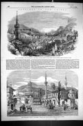 Old 1855 Crimea Town Bagtcheserai Prince Menschikoff Palace Interior Victorian