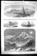 Old 1857 Christiania Lapland North Cape Lofoden Schuershatten Norway Victorian