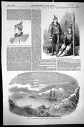 Old 1852 Fiskernoes Danish Settlement Greenland Isabel Esquimaux Hund Victorian