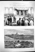 Old 1884 Afghan Boundary Commission Salaam Eedi Korban Teheran Camp K Victorian