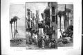 Old 1883 Cairo Boatmen'S Cottage Street Geb-El-Almar Bedouin Camp Pyr Victorian