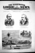 Old 1883 Tamatave Madagascar John Marshall Surgeon-General Hunter Egy Victorian