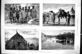 Old 1883 Wild Tribes Soudan Aibaro Camp Meat Base Hut Koolookoo Setti Victorian