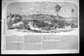 Original Old Antique Print 1853 Burmese War View Prome Aeng Pass Mountains 19th