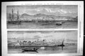 Old 1867 Earthquake Mitylene Greek Archipelago Ship Ocean Byzantine F Victorian