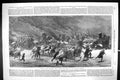 Old 1867 Visit Lord Clarence Paget Suez Canal Scene Road Ismailia Egy Victorian