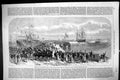 Old Print 1869 Opening Alexandra Dock King'S Lynn Prince Wales Mary Ship 19th