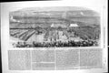 Antique Print 1861 Volunteer Sham Fight Brighton Easter Monday Grand Stand S