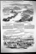 Old 1857 Mutiny India General Woodburn Hyderabad Ahmendnuggur Brigade Victorian