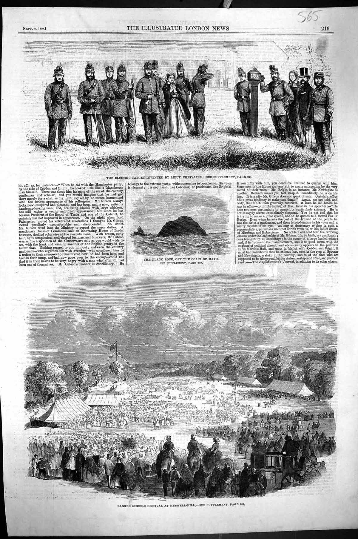 Old 1860 Ragged Schools Festival Muswell Black Rock Mayo Electric Tar Victorian