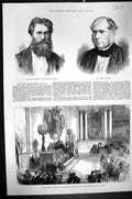 Old 1875 George Smith British Museum Henry Bessemer King Portugal Pee Victorian