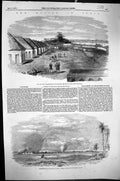 Old 1857 Mutiny India Cawnpore Massacre Engagement Ghazeodeen-Nuggur Victorian