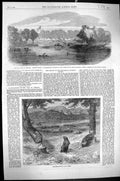 Old 1862 Civil War America Drury Bluff James River Richmond Beavers C Victorian