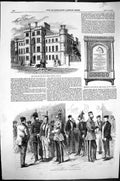 Old 1857 Depot Royal London Militia Finsbury Recruiting Cavalry India Victorian