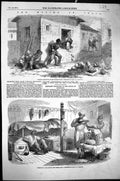 Old 1857 Mutiny India Subseemundee Interior Subaltern Tent Delhi Atki Victorian