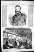 Old 1864 David Herbert Llewellyn Surgeon Alabama Industrial Exhibitio Victorian