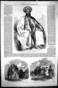 Old 1858 Osman Khan Wuzeer Shah Soojah Waverley Abbey Surrey Swift Co Victorian