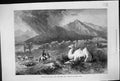 Old 1873 View Entrance Imperial Tombs Pekin China Elephants Camels Ho Victorian