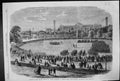 Old 1861 Review Crystal Palace Cadets Metropolitan Suburban Volunteer Victorian