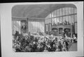 Original Old Antique Print 1873 Lecture Cookery International Exhibition 19th