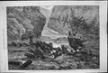 Old 1863 Canada Lumber Trade Clearing Logs Jam River Andrews Fine Art Victorian