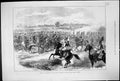 Old Print 1873 Review Cuirassiers Guard Berlin Shah Persia War Horses Si 19th