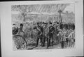 Old 1873 Scene Arrival Shah Charing-Cross Railway Station Train Londo Victorian