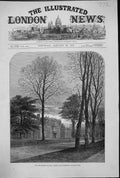 Old 1873 Emperor Napoleon Chiselhurst Camden Place Trees Architecture Victorian