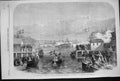 Old Print 1864 King Denmark North Sea Squadron Ships Copenhagen War Sier 19th
