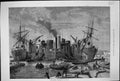 Old Antique Print 1873 Screw Colliers Unlading Ships Boats River Thames 19th