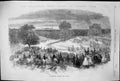 Old 1860 Volunteer Sham Fight Camden Park Skirmishers Covering Retrea Victorian
