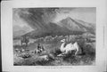 Old 1873 Entrance Imperial Tombs Pekin China Camel Elephants Mountain Victorian