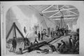 Old Print 1857 Mode Anchor Testing Majesty'S Dockyard Woolwich Machinery 19th