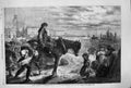 Old 1861 Earl Morning Scene Yarmouth Arrival Herring Boats Fishing In Victorian