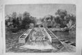 Old 1860 Prince Wales Canada Descending Timber Slide Ottawa River Sce Victorian