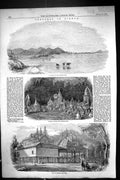 Old 1852 Birmah Koun Burmese Monastery Natural Cavern Idols Martaban Victorian