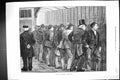 Antique Old Print 1873 Scene Newgate Prison Visiting Day Prisoners Visitors